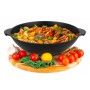 Сковорода ВОК 28 см 3 л ГАРМОНИЯ ВКУСА "Черный Оникс" С КРЫШКОЙ ф28, 33,5*29,5*13,5 см