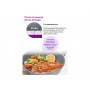 Сковорода глубокая 18 см ГАРМОНИЯ ВКУСА "Серый мрамор" С КРЫШКОЙ ф18, с/р
Состав: Алюминий