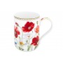 Кружка 400 мл 11,5*7,5*10,5 cм "Маки" NEW BONE CHINA
Состав: Фарфор