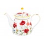 Чайник 1 л 23*13*17 см "Маки" NEW BONE CHINA
Состав: Фарфор