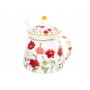 Чайник 1 л 23*13*17 см "Маки" NEW BONE CHINA
Состав: Фарфор