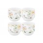 Набор 4 кружек 300 мл 12*9*8 см "Корнелия", NEW BONE CHINA
Состав: Фарфор