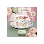 Чайн. пара 2 пр. 250 мл "Корнелия", NEW BONE CHINA
Состав: Фарфор