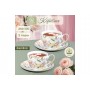 Чайн. пара 4 пр. 250 мл 12,5*9*6,5 см "Корнелия", NEW BONE CHINA
Состав: Фарфор