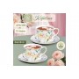 Чайн. пара 4 пр. 270 мл 12,5*9,5*7 см "Корнелия", NEW BONE CHINA
Состав: Фарфор