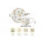 Чайн. пара 4 пр. 270 мл 12,5*9,5*7 см "Корнелия", NEW BONE CHINA
Состав: Фарфор