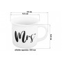 Набор 2 кружек 355 мл 13*9,5*8,8 см "Mrs. аnd Mr." NEW BONE CHINA