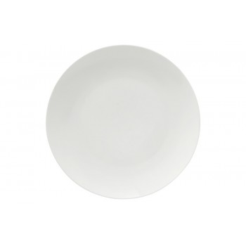 Тарелка обеденная, 27,5 см, фарфор P, белая, White Basics