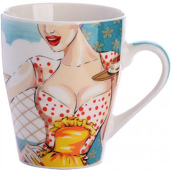 9-31229-4 Кружка 340мл Beauty Woman Lady LR (х36) 