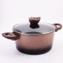 1790-1 Кастрюля с крышкой "MercuryHaus" Flame 4.3 л 24*12 см (х4) 