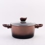 1790-1 Кастрюля с крышкой "MercuryHaus" Flame 4.3 л 24*12 см (х4) 