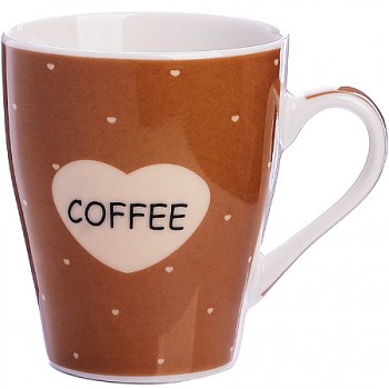 9-31220-3 Кружка 340мл Сердечки Coffee LR (х36) 