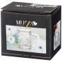 ПОДСТАВКА ДЛЯ ЗУБОЧИСТОК "БАБОЧКИ" 5*4*4 СМ. КОЛЛЕКЦИЯ "MUZA" (КОР=72ШТ.)