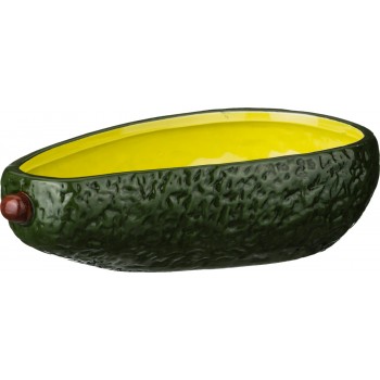 БЛЮДО ДЛЯ ЗАПЕКАНИЯ "АВОКАДО" 500 МЛ. 20,5*11,5 СМ. ВЫСОТА=6 СМ. КОЛЛЕКЦИЯ "IL RACCOLTO" (КОР=18ШТ.)