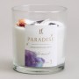 СВЕЧА АРОМАТИЗИРОВАННАЯ В СТАКАНЕ "PARADISE" WHITE MUSK 8*9 СМ МАЛ.= 9ШТ.