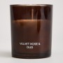 НАБОР АРОМАТИЧЕСКИЙ "LUXURY" СВЕЧА В СТАКАНЕ 6*7,5 СМ И ДИФФУЗОР 70 МЛ VELVET ROSE&OUD