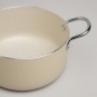 КАСТРЮЛЯ AGNESS С АНТИП. ПОКР.  И СТЕКЛ. КРЫШКОЙ 1350 МЛ, 16*8 СМ
