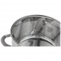 КАСТРЮЛЯ AGNESS СО СТЕКЛЯННОЙ КРЫШКОЙ 4,3 Л. 22X12,5 СМ