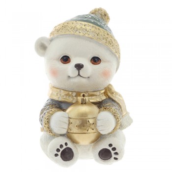 Фигурка декоративная "Медвежонок", L10 W12 H15 см