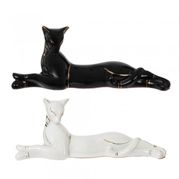 Фигурка декоративная "Кошка", L27 W8 H10,5 см, 2в.