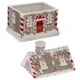 Конфетница "Пряничный домик", L18 W13 H22 см, 1500 мл
