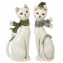 Фигурка декоративная "Кошка", L9 W7 H25 см, 2в.