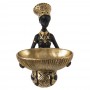Фигурка декоративная "Африканка", L13,5 W12 H18,5 см