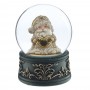 Фигурка декоративная "Дед Мороз" в стекл шаре, L6,5 W6,5 H8,5 см, 2в.