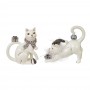 Фигурка декоративная "Кошка", L11 W5 H13 см, 2в.